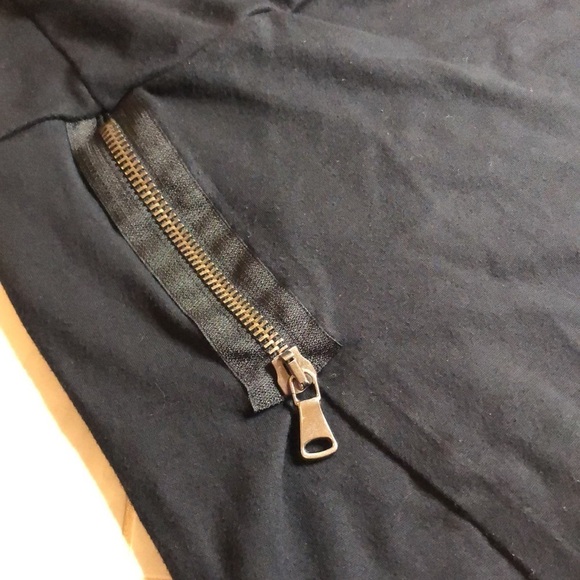 Benetton black tank dress. Side zip. - Picture 4 of 8